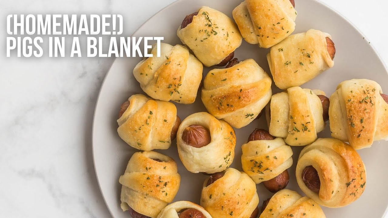 EASY Homemade Pigs in a Blanket | The Recipe Rebel