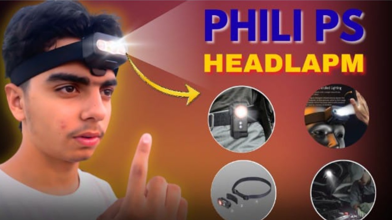 Phillips SFL3153RH/56 best head lamp in india || 10 modes High Power Head light || 