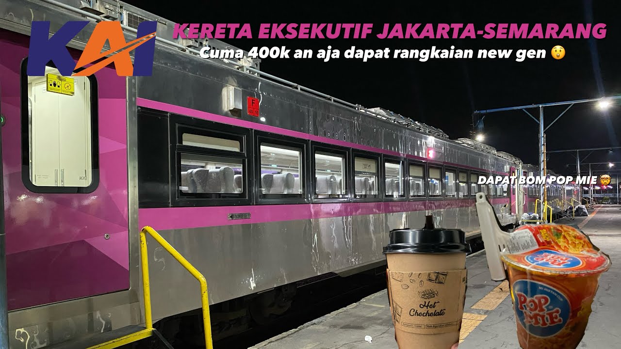 WORTH IT ABIS! Review KA Argo Muria, Jakarta ke Semarang cuma 400k an aja dapat rangkaian NEW GEN