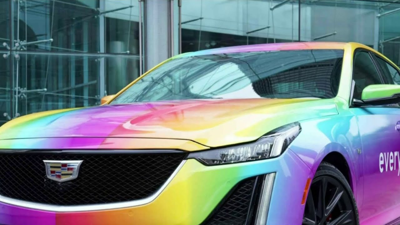 One-of-a-kind General Motors Pride car featured at Detroit Pride event
