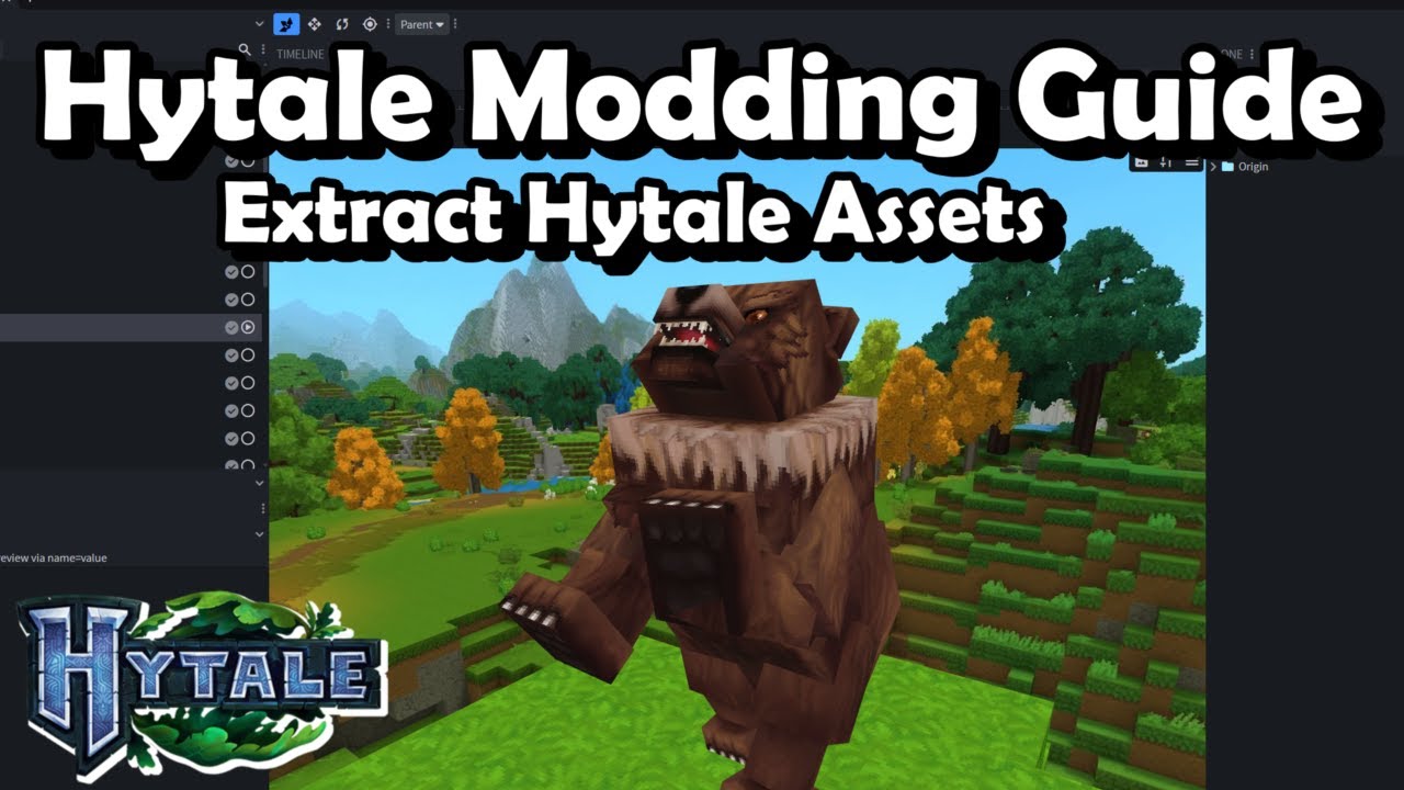 Руководство по моддингу Hytale: Извлечение моделей Hytale