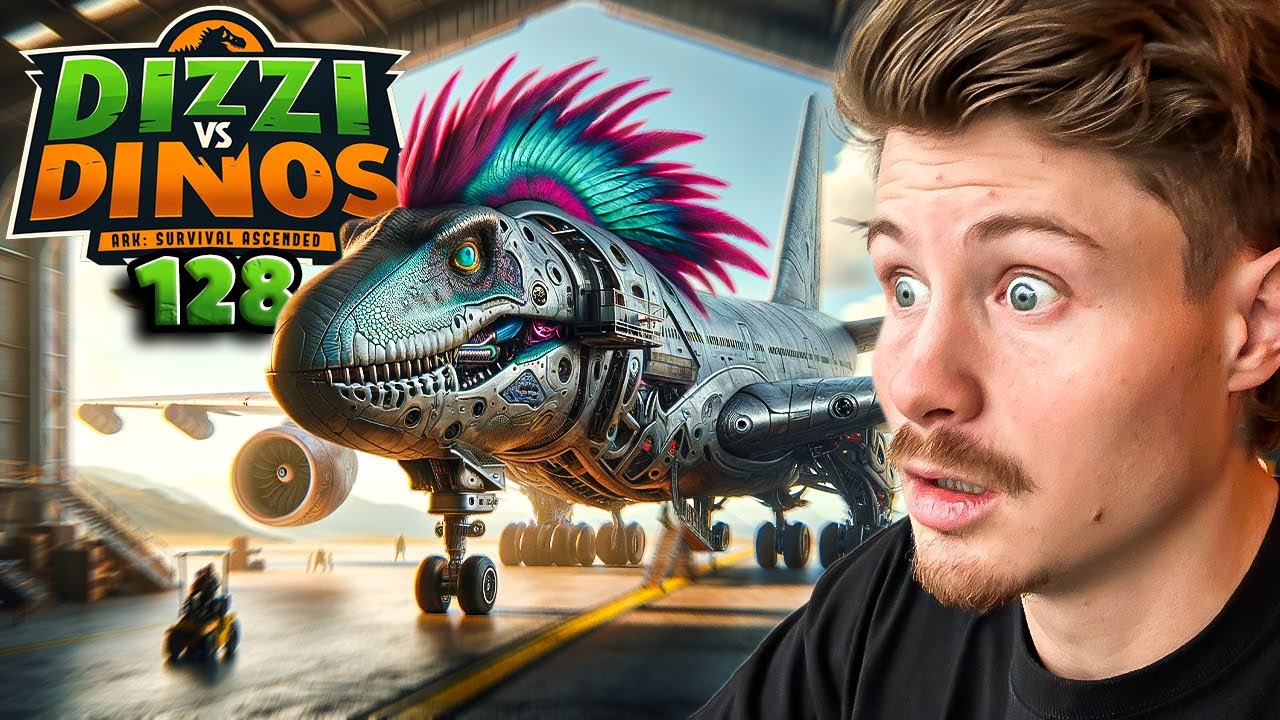 WIR BAUEN EIN METALL FLUGZEUG | DIZZI vs DINOS #128
