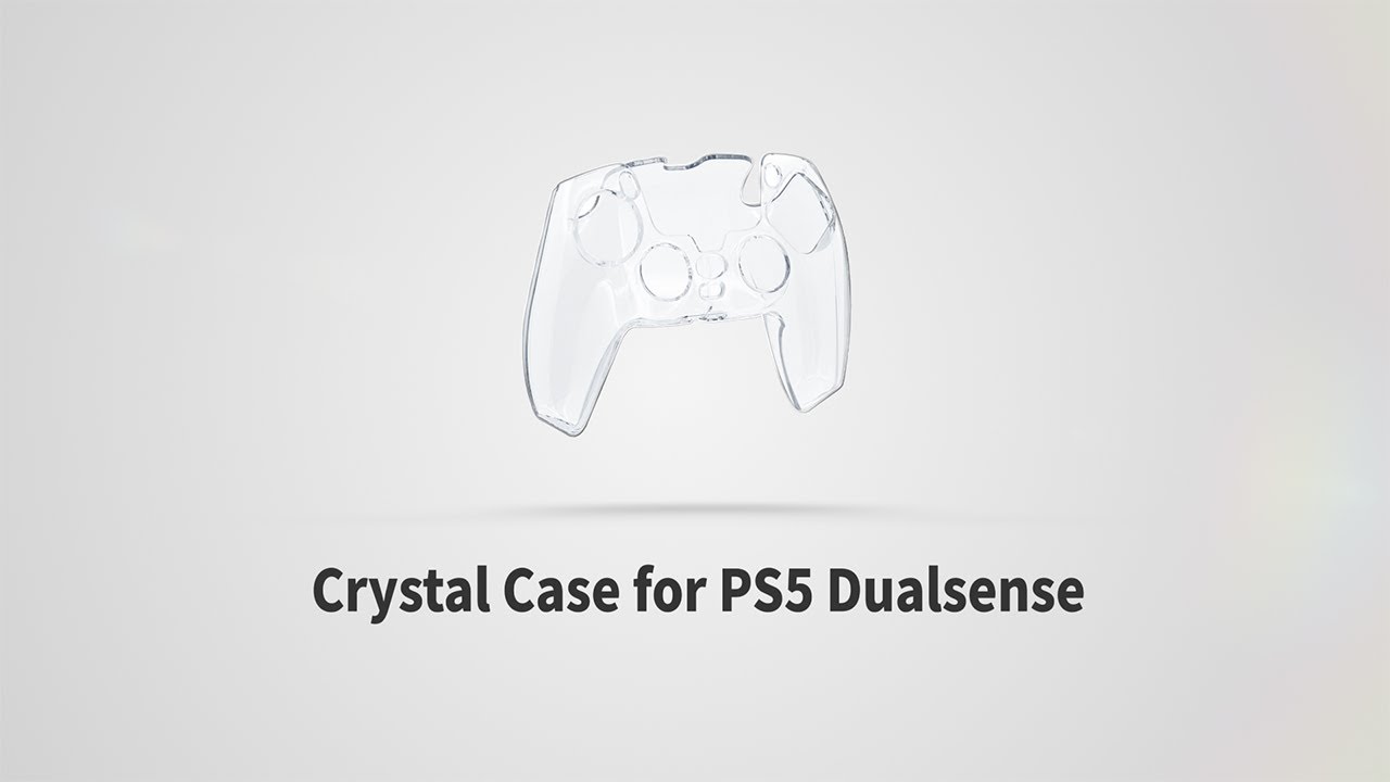 Crystal Case for PS5 Dualsense