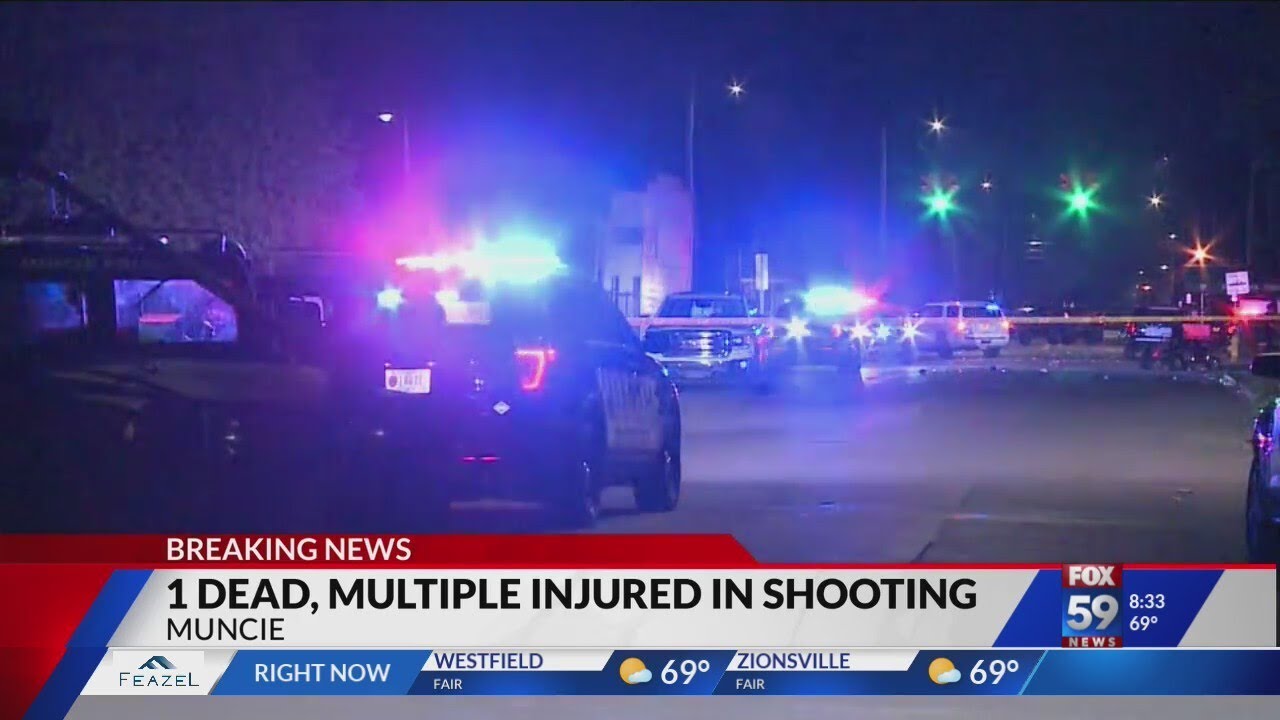 1 person killed, and multiple others shot in Muncie