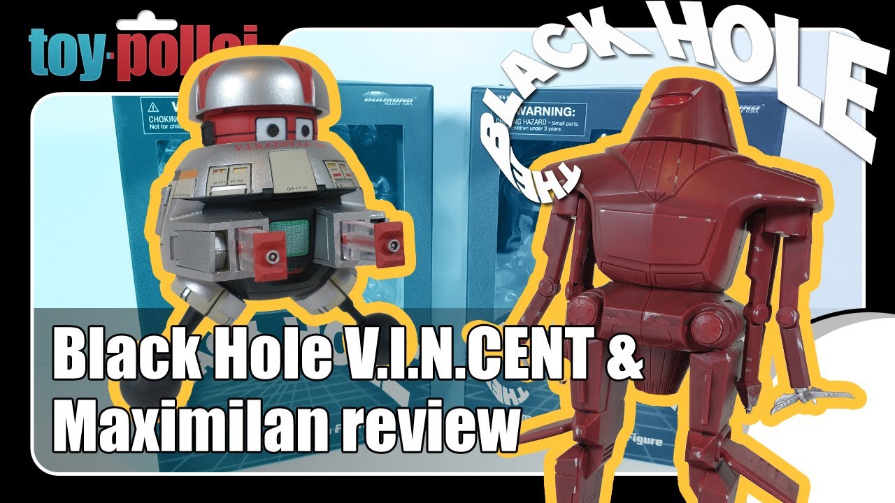 Disney The Black Hole V.I.N.CENT and Maximilian review - Diamond Select - Toy Polloi