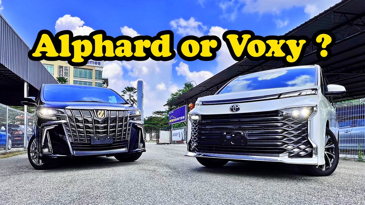 ПОЛУЧИТЕ Toyota Alphard S Type Gold или последнюю версию Voxy?