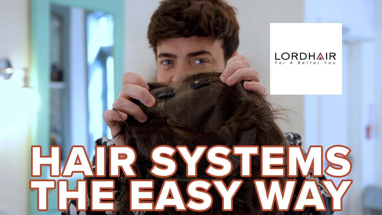 Hair System Tutorial: How I Clip In My Men's Hair System | Lordhair