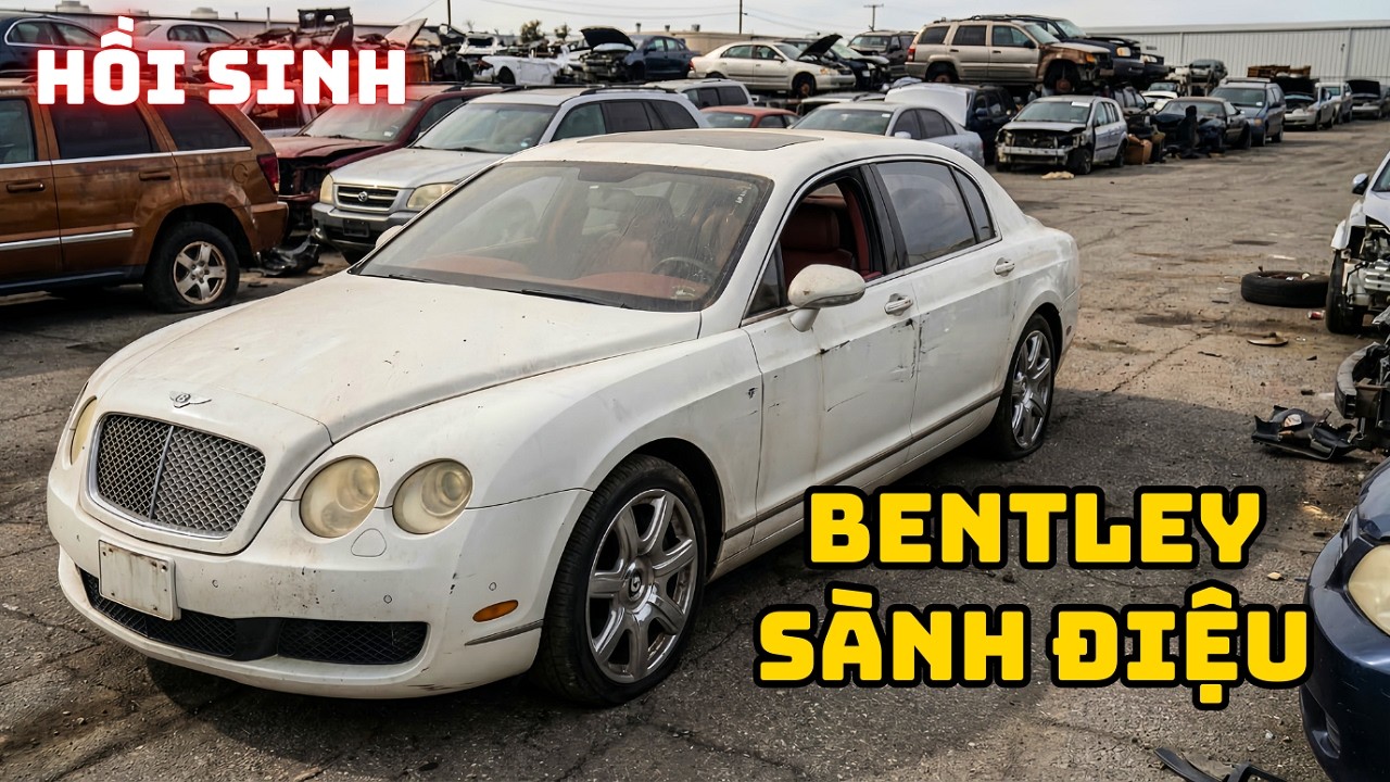 Hồi Sinh Bentley Flying Spur: Từ Nghi Vấn Hỏng Động Cơ W12 Đến Sự Thật Về Bình Xăng