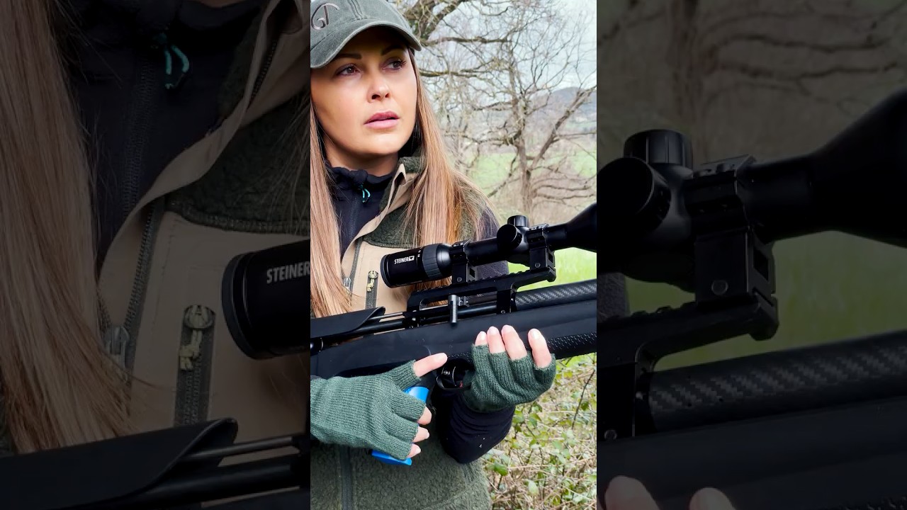 XM1 Bullpup X Giulia Taboga - Pest Control #stoegerairguns #pestcontrol