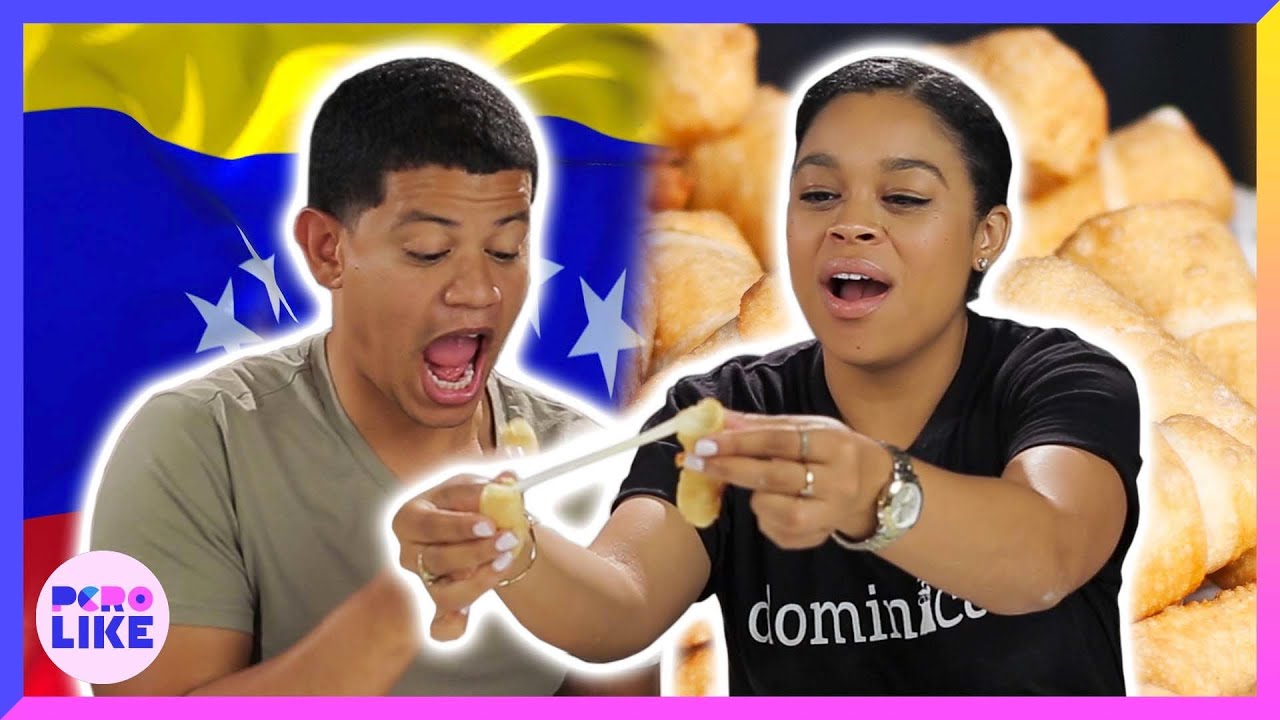 Dominicans Try Venezuelan Tequeños
