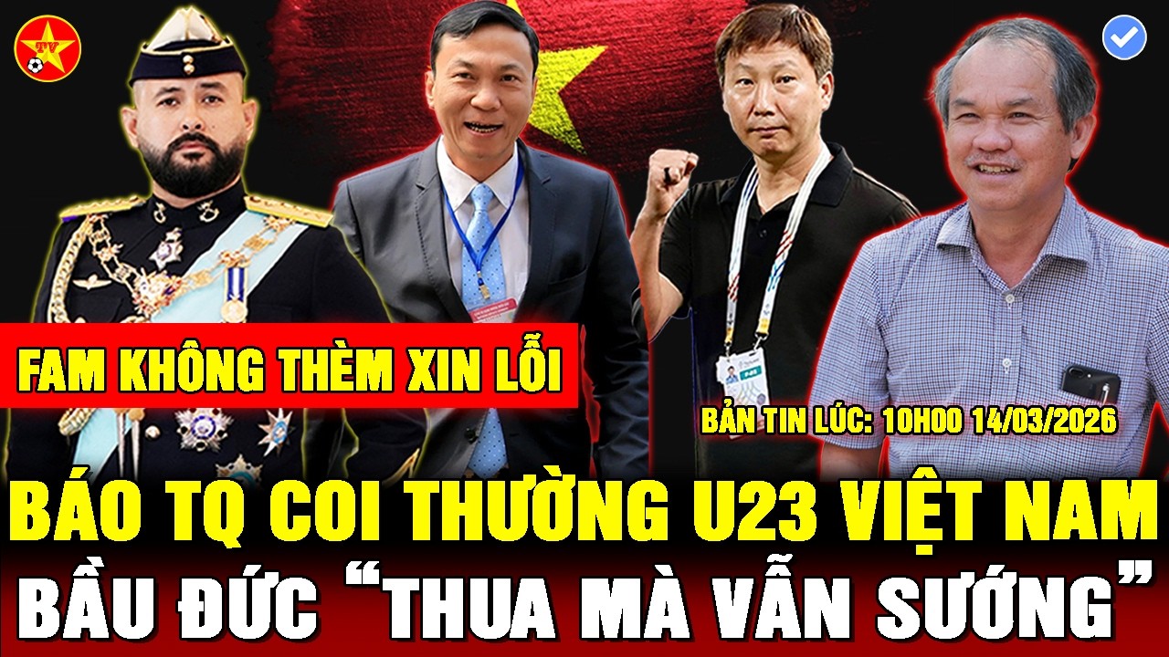 💖VFF KHẲNG ĐỊNH SẼ HÀNH ĐỘNG NẾU AFC BÊNH MÃ LAI, QUÂN BẦU ĐỨC TIẾT LỘ SỐC, BÁO TQ THÁI ĐỘ VỚI U23VN