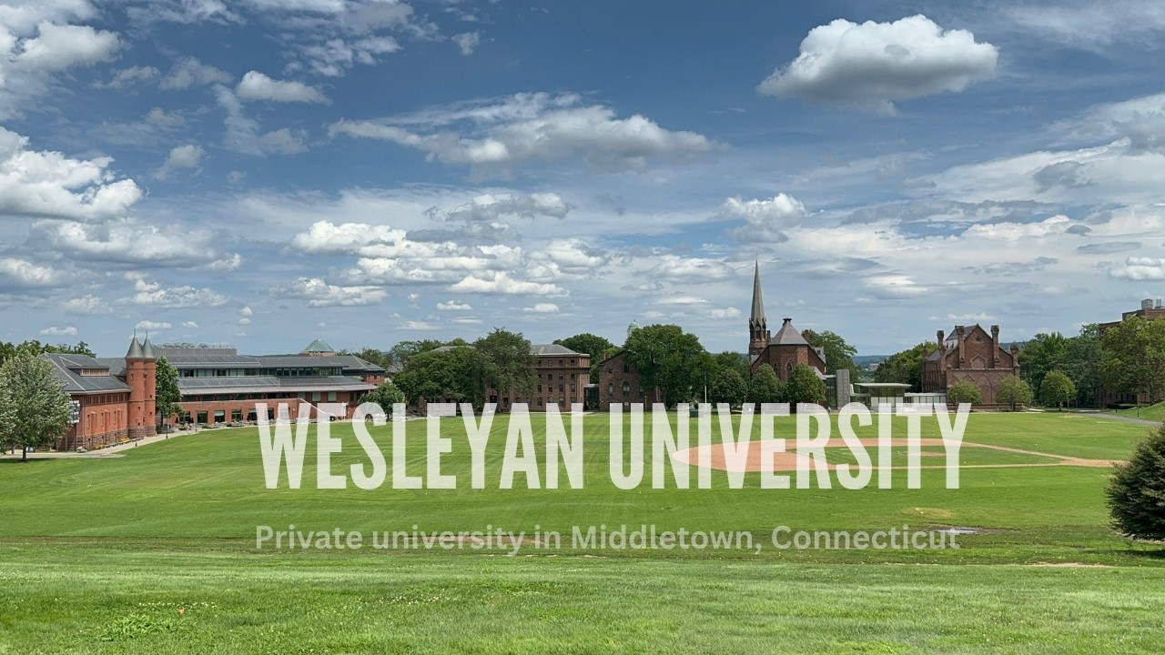 Scenic College Walk 🎓 at Wesleyan University | Campus Tour