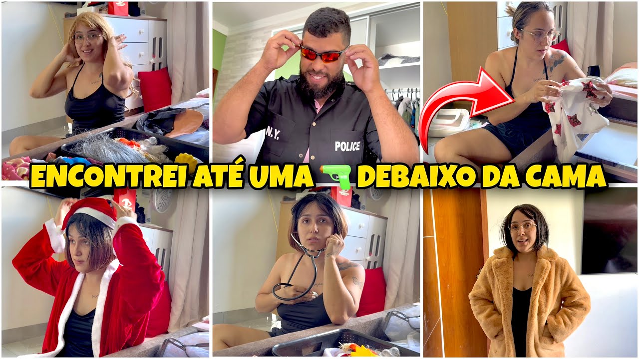 GERAL NO QUARTO, MUITA COISA ACUMULADA, TEM DE TUDO 🔞 DEBAIXO DA CAMA 🛏️ 