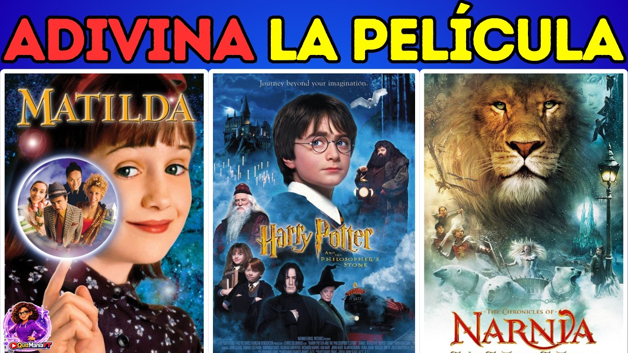 QUIZMANÍAYT 🎯 ADIVINA LA PELÍCULA POR LA IMAGEN 🍿