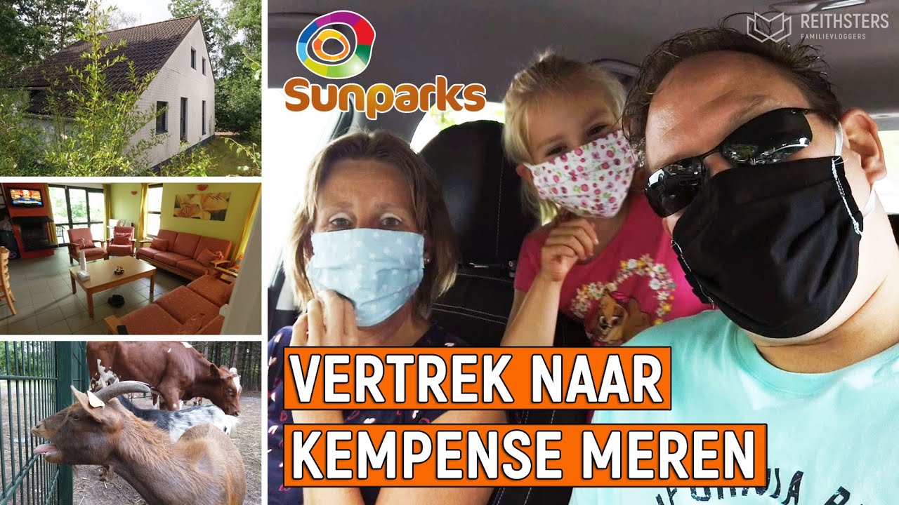 VERTREK NAAR SUNPARKS KEMPENSE MEREN EN 8-PERSOONS BUNGALOW TOUR - VLOG #175