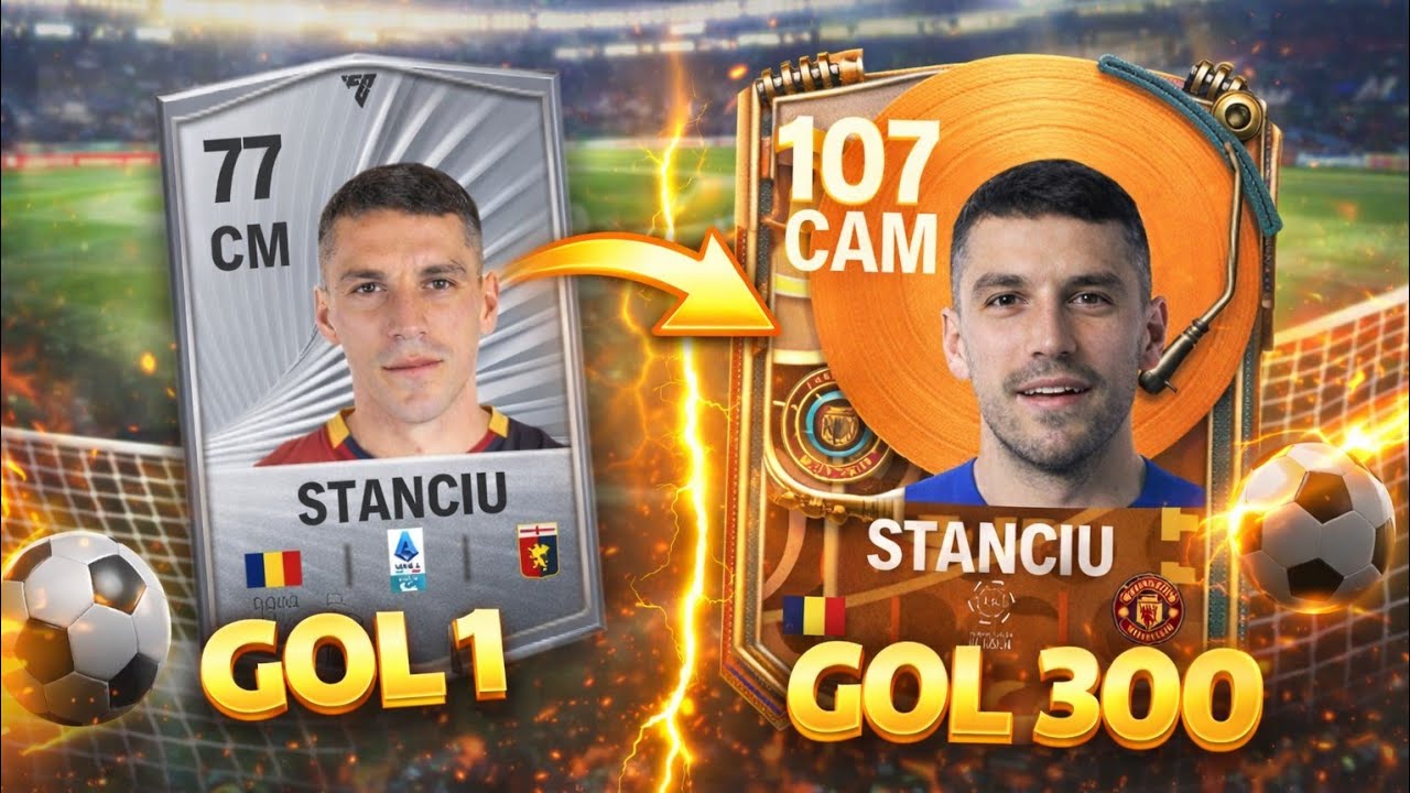 ⚽ AM DAT GOL CU TOATE CARDURILE LUI Nicolaie STANCIU pe FC Mobile!🇷🇴🔥 