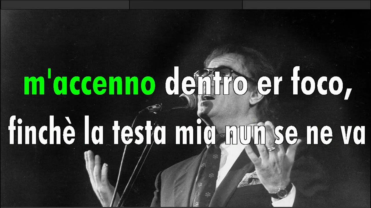 Franco Califano Io Me 'MBRIACO (Karaoke con testo su base originale)