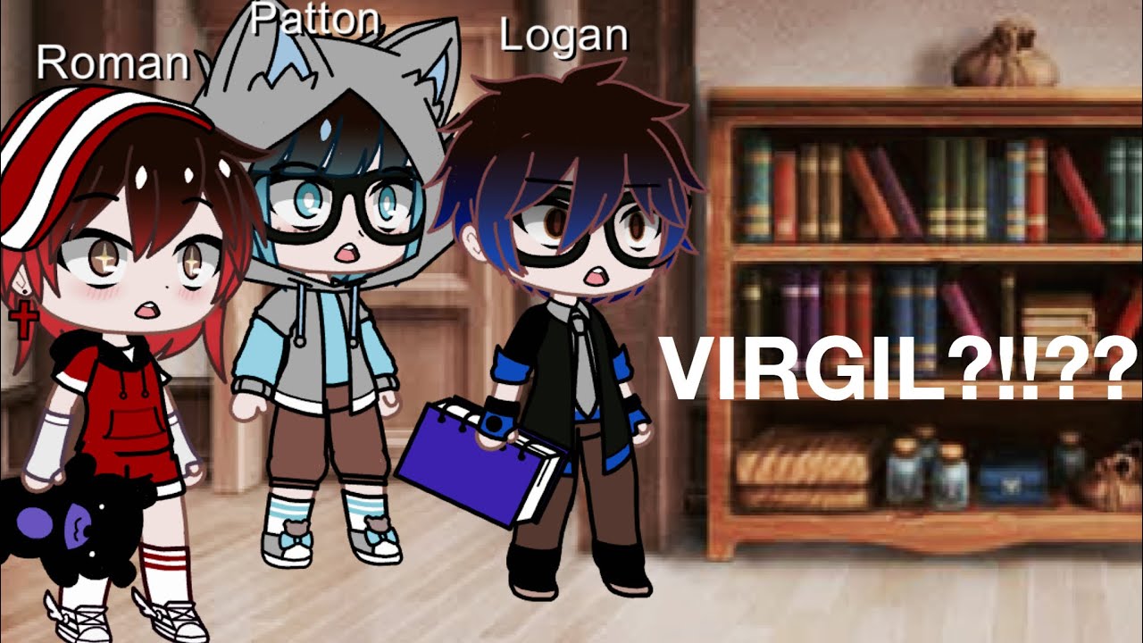 Gacha Sanders sides series || episode 1: VIRGIL?!!?? || Virgil afton au