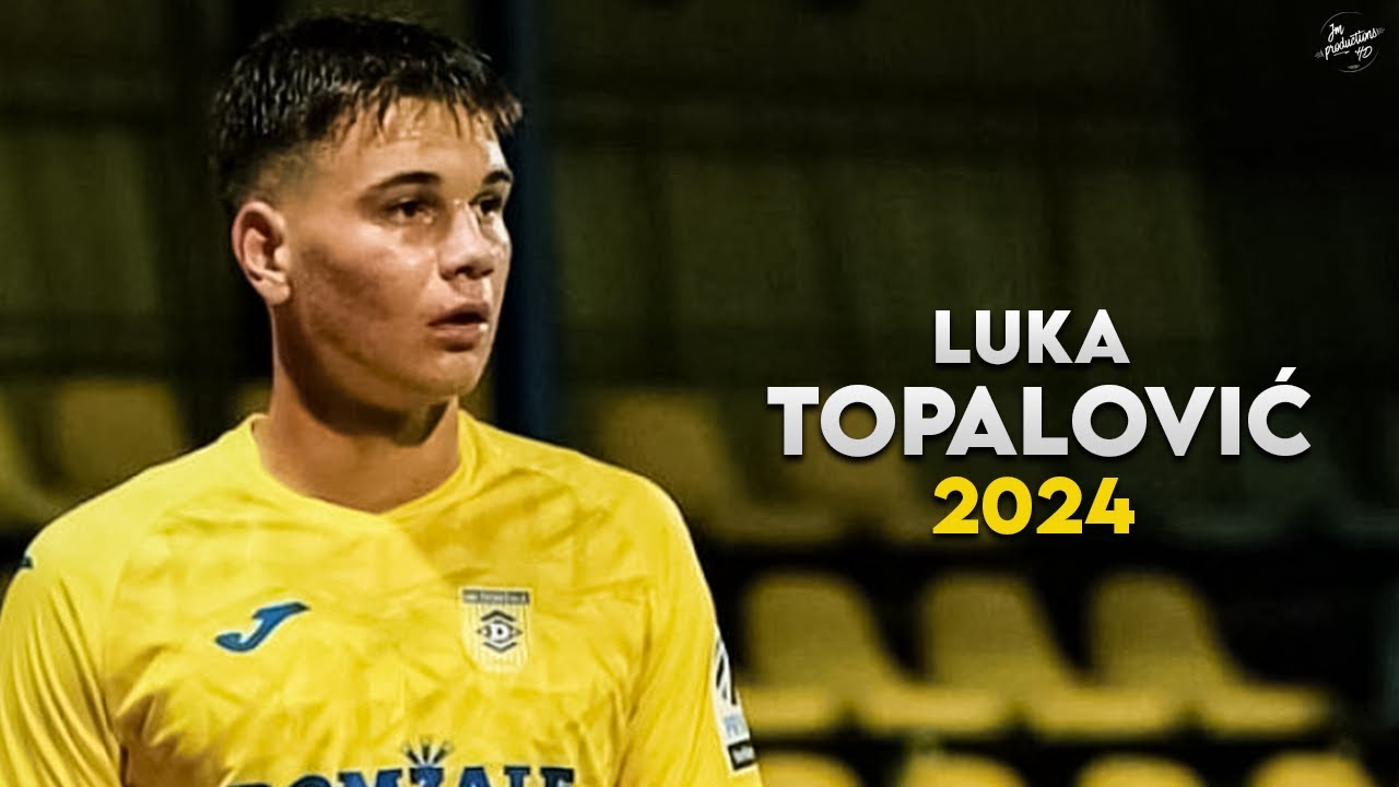 Luka Topalović 2024 - Magic Skills, Assists & Goals - Slovenian Talent | HD
