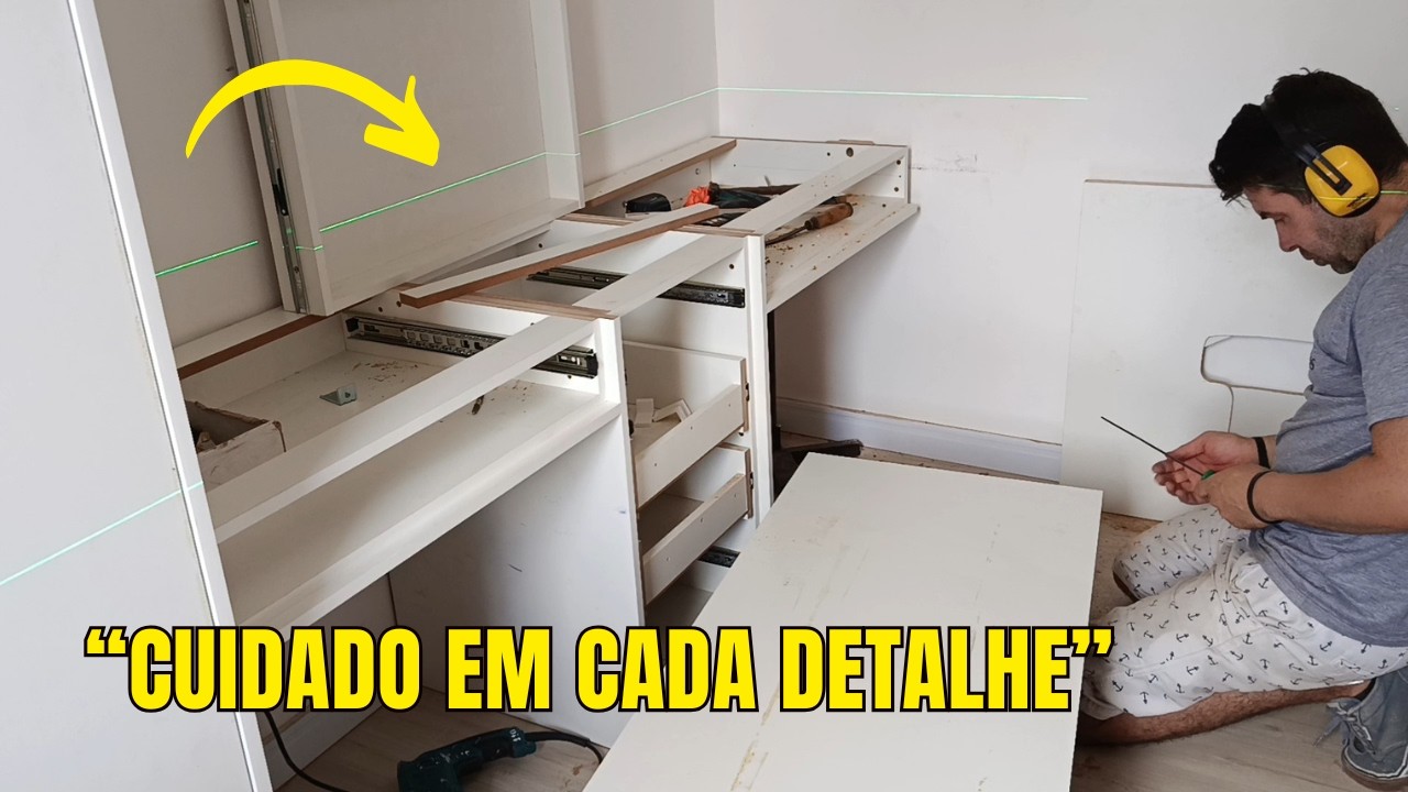 Quarto Infantil Planejado: Detalhes da Instalação do Roupeiro