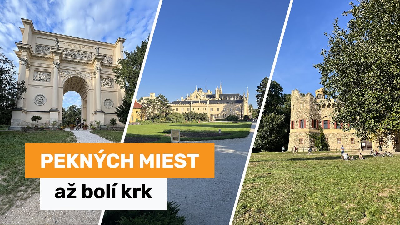 Rekordný počet pamiatok na kilometer cyklocesty - Valtice, Hlohovec, Lednice