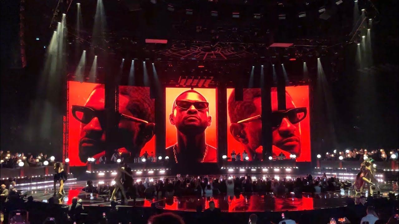USHER - Intro Caught Up Live Rendez-vous à Paris / La Seine Musicale 09.2023