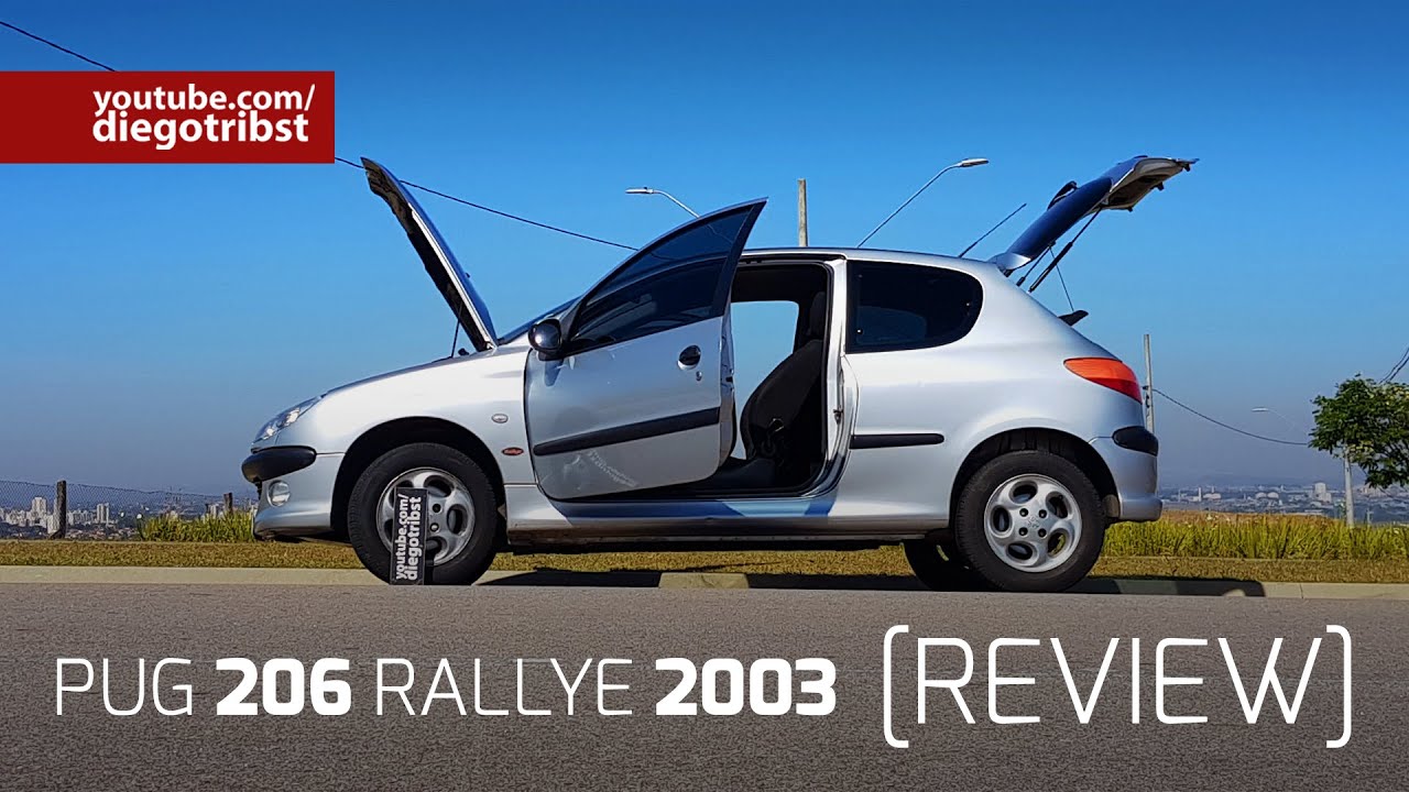 Peugeot 206 Rallye 1.6 16V 2003 | Review #DT