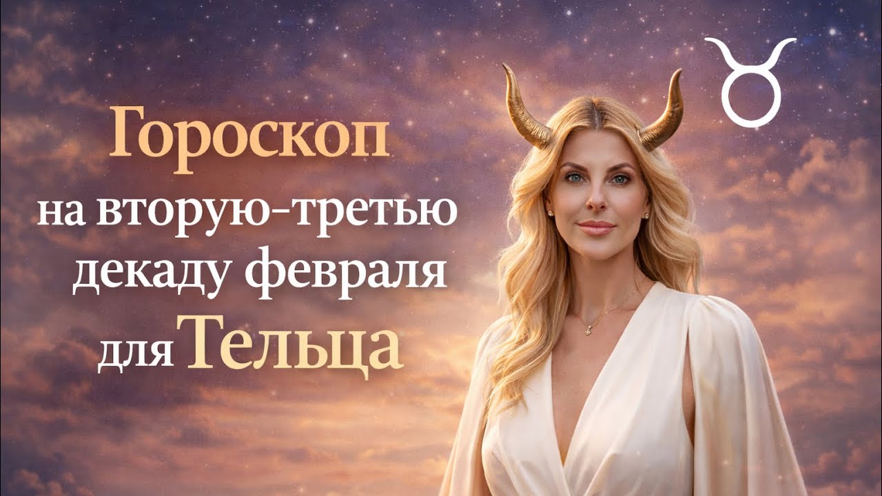 Телец ♉ Гороскоп на вторую и третью декаду февраля.