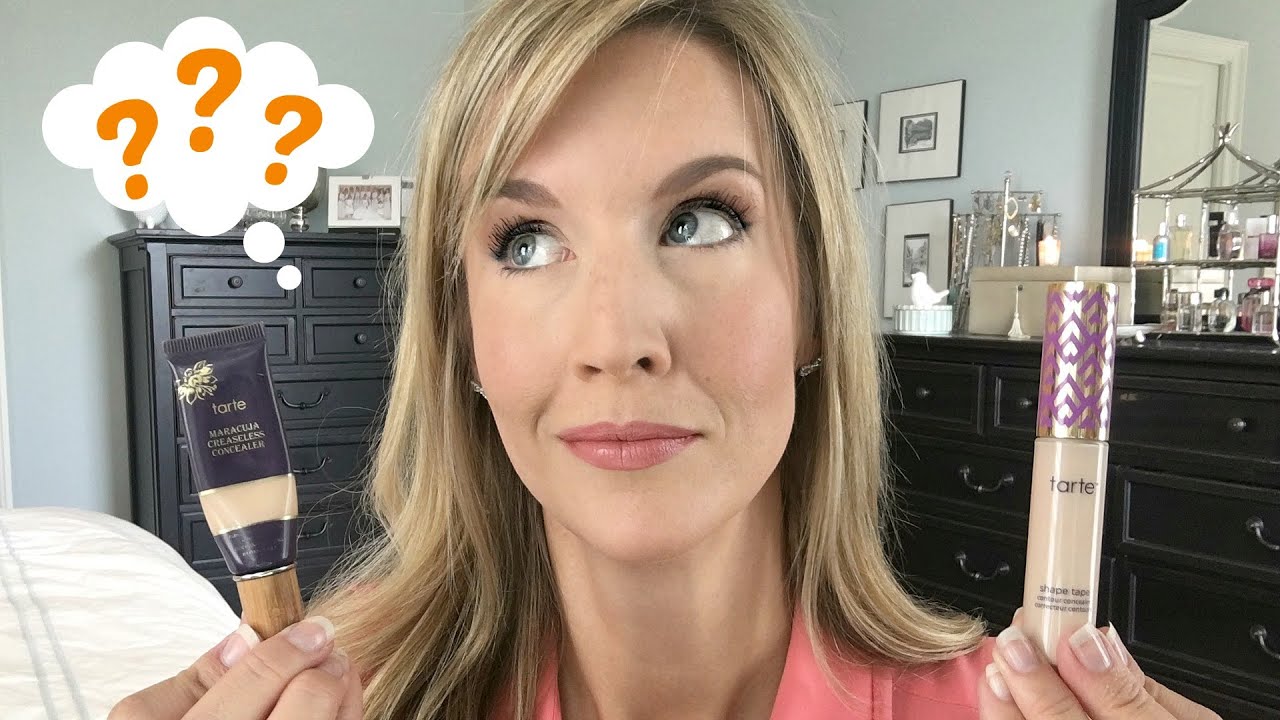 TARTE SHAPE TAPE vs TARTE MARACUJA CREASELESS