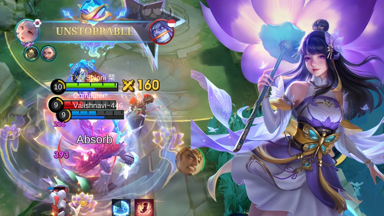 No Sky Piercer, Still Unstoppable! Kagura Water Lily | Mobile Legends 