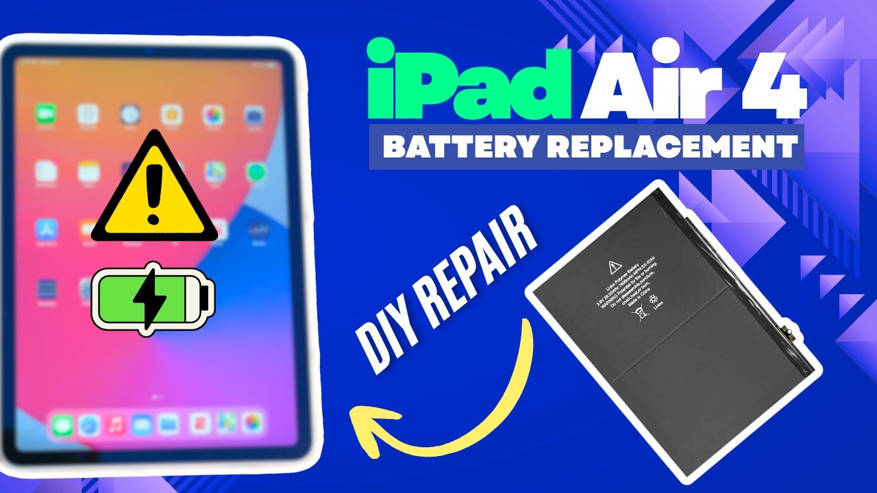iPad Air 4 (2020) Battery Replacement — Step by Step
