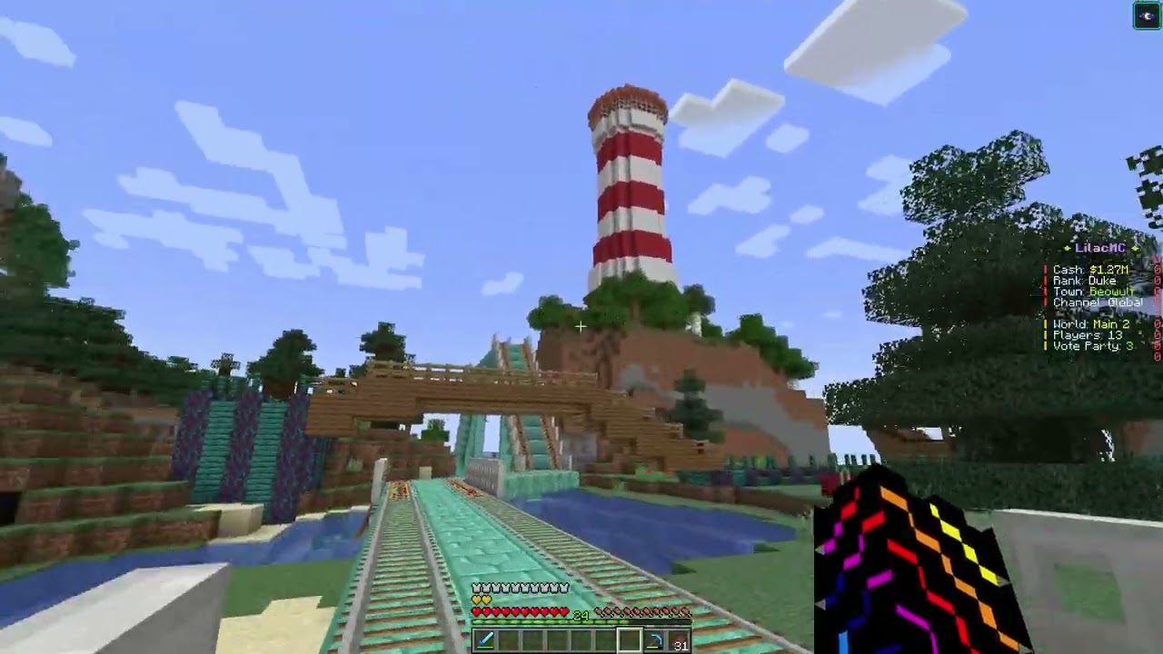 Minecraft Server Lilac. Town Beowulf in the Harmony Nation. In game name Genome.