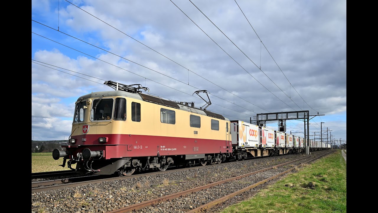 Bahnverkehr Februar: railCare mit TEE Re 421, SBB Re 4/4 175 Jahre Jubiläum, DB Vectron