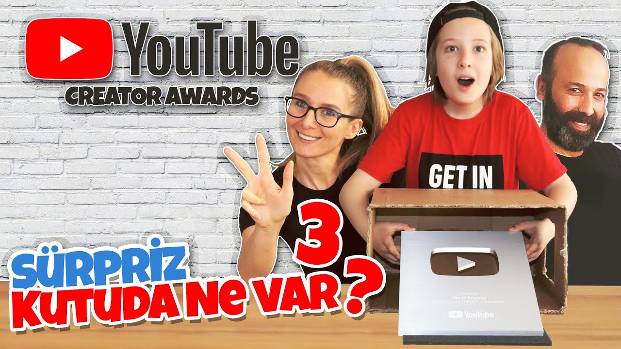 KUTUDA NE VAR? 3 - Sürpriz Youtube 100K Abone Plaketi 😎