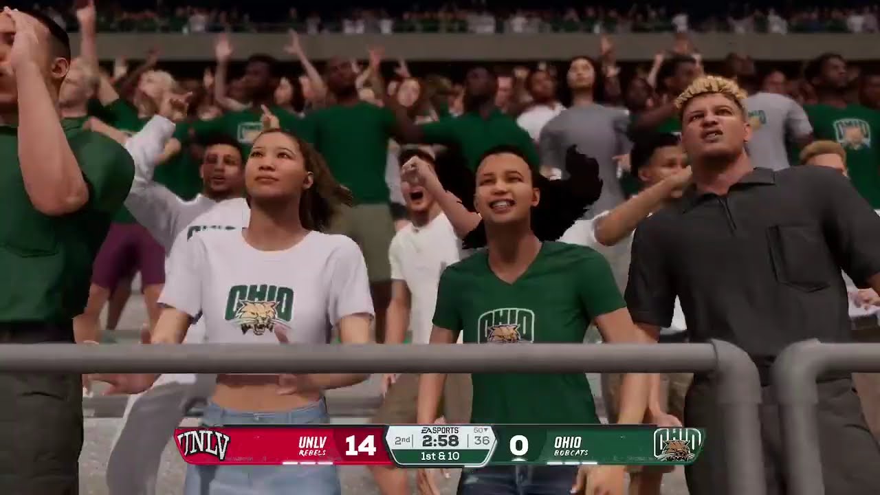 UNLV Rebels Vs Ohio Bobcats | Frisco Bowl Simulation
