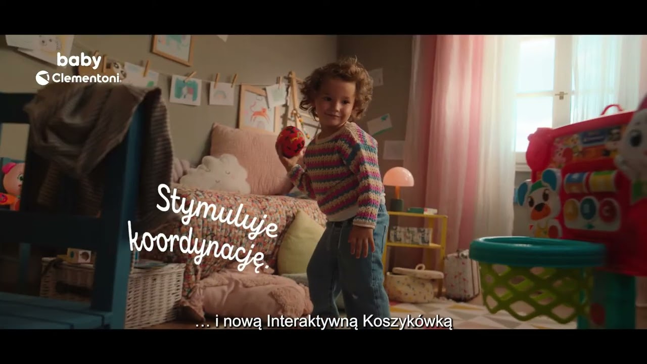 Clementoni &ndash; Interaktywna Bramka i Koszyk&oacute;wka, 50926, 50384 | Reklama TV