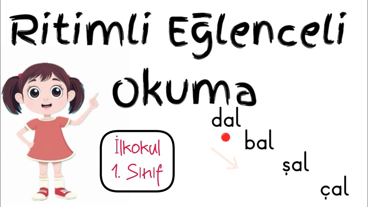 Ritimli Okuma Çalışması Üç Harfli Hece ve Kelimeler | 1.Sınıf