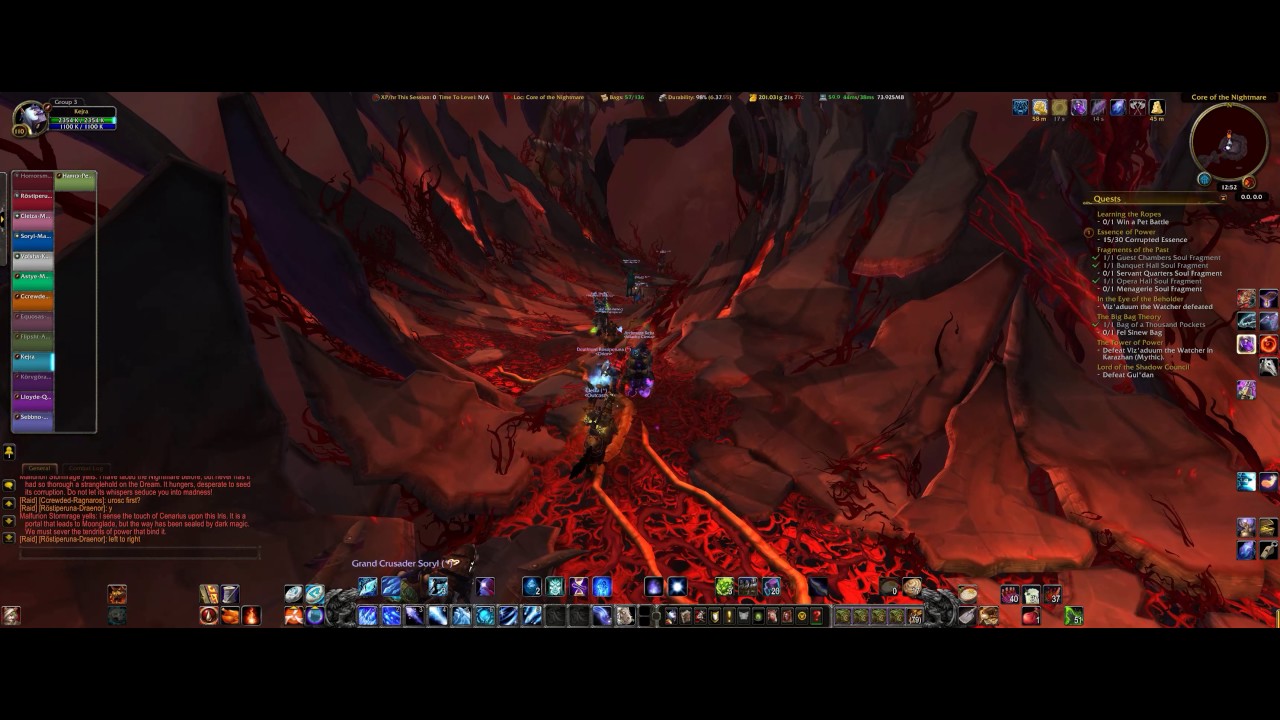 World Of Warcraft The Emerald Nightmare full run