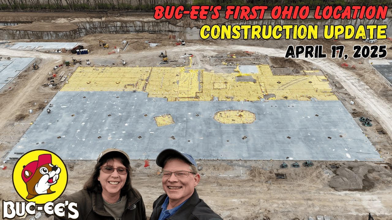Buc-ee's OHIO Construction UPDATE 4/17/25 Huber Heights #travel #destination
