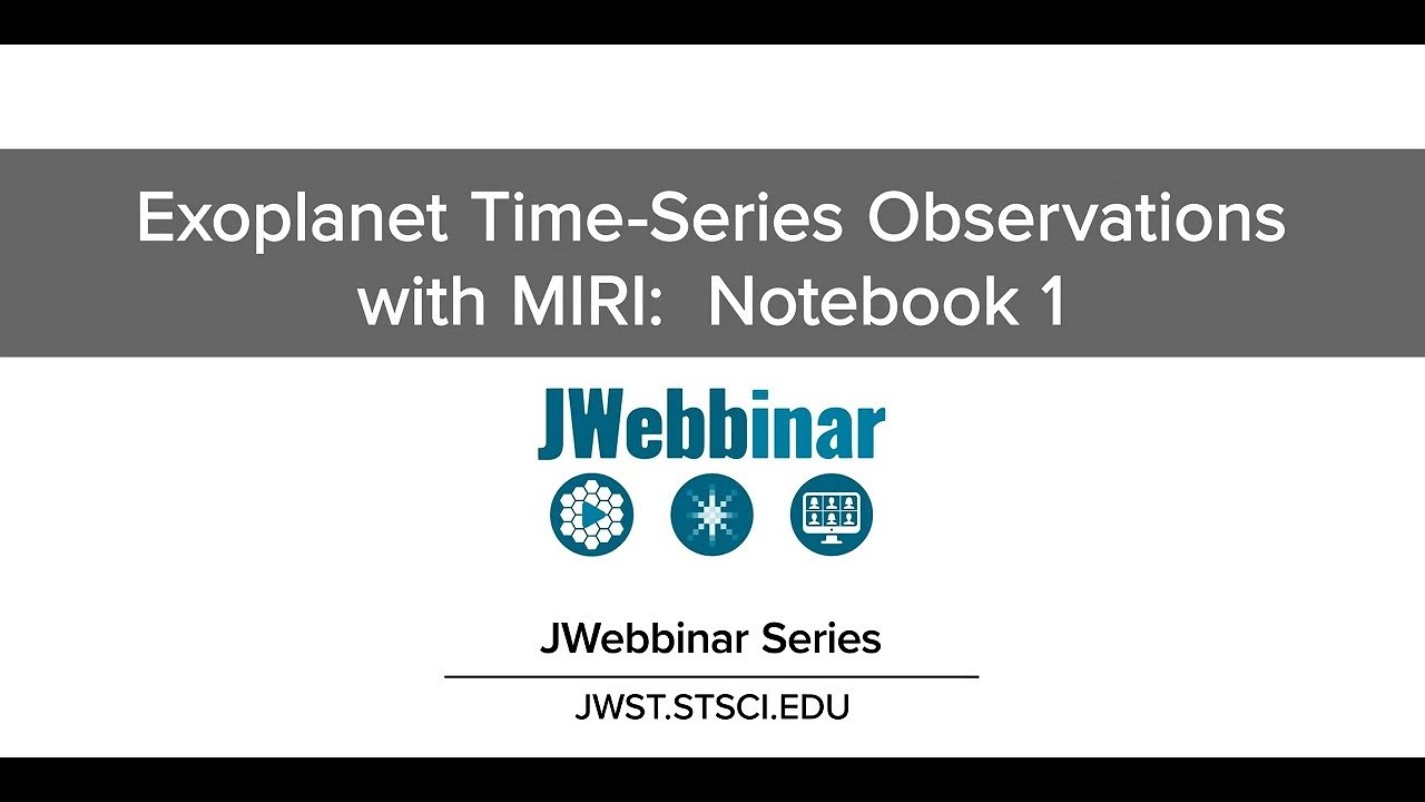 Notebook 1 from JWebbinar 41