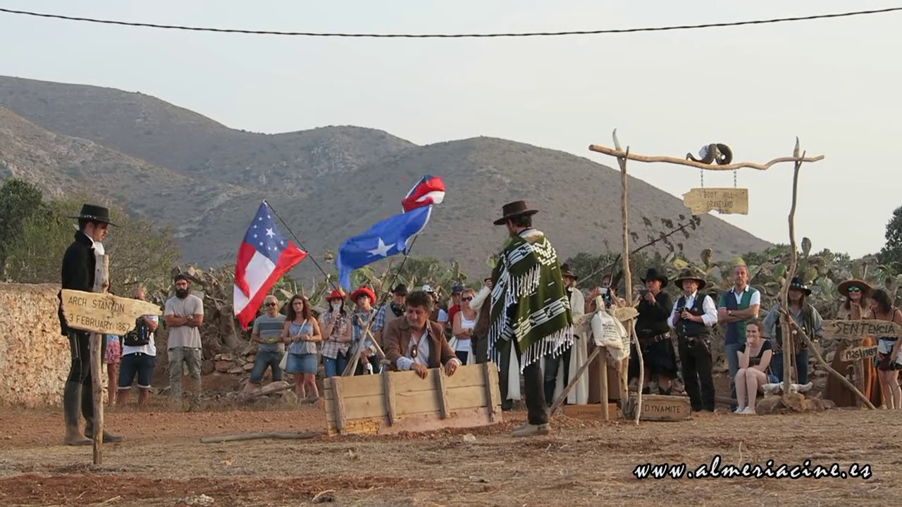 50º ANIVERSARIO DEL BUENEO EL FEO Y EL MALO, LOS ALBARICOQUES: NIJAR, ALMERIA ( SPAIN)