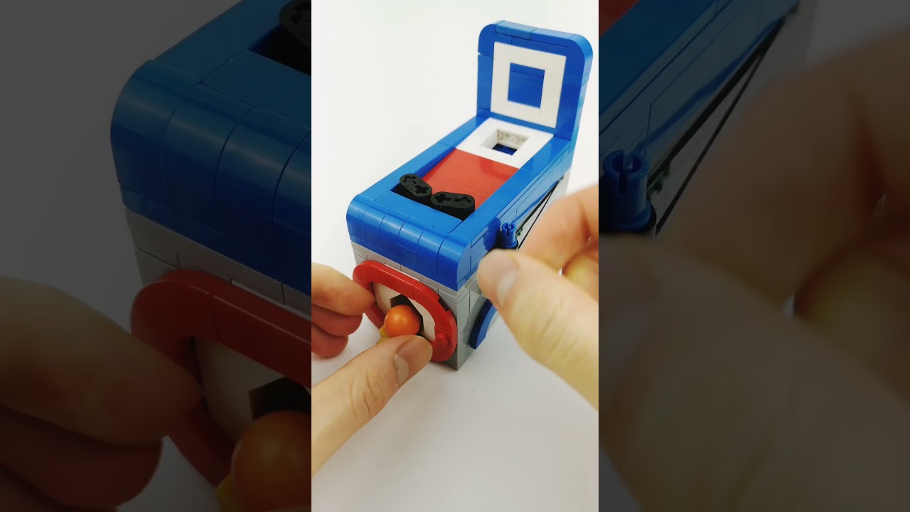 Working Lego Pinball Arcade Game