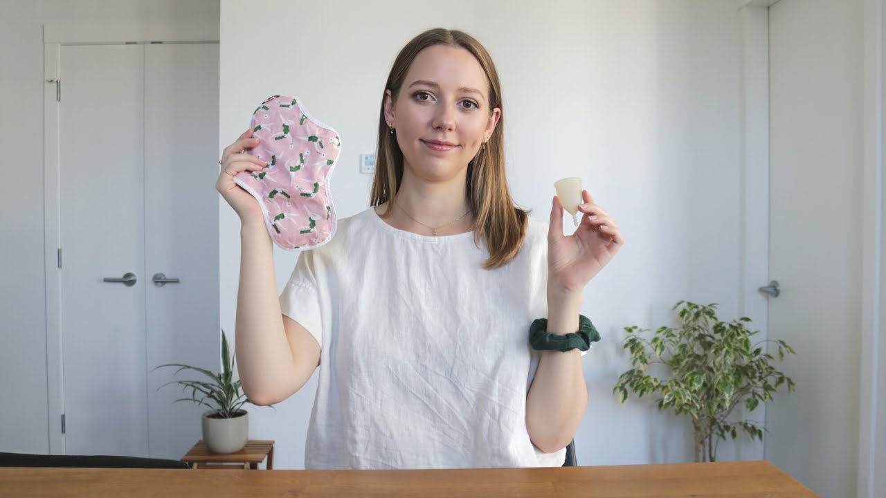 MY ZERO WASTE PERIOD | My Routine & Products I Use