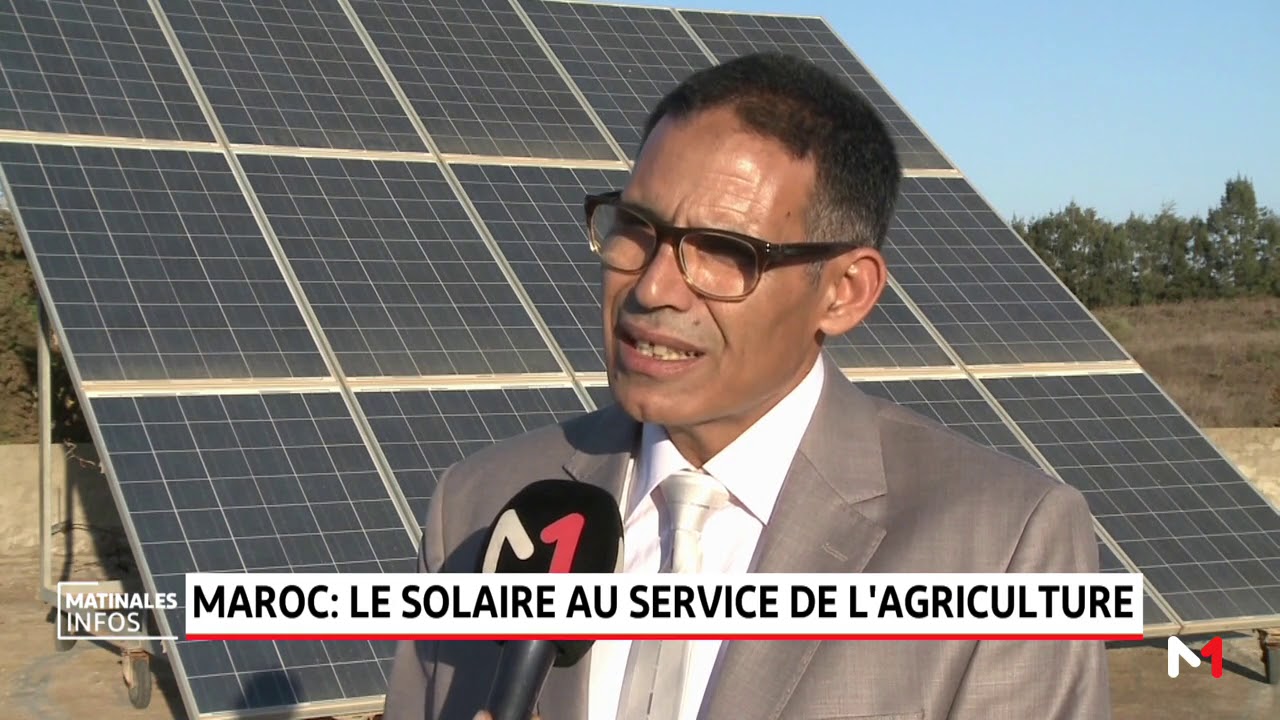 Maroc: le solaire au service de l'agriculture