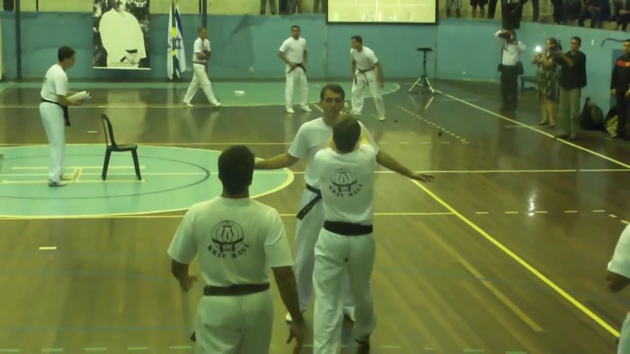 Demonstração de Krav Maga Kobi Faixa Preta 4º DAN Full HD