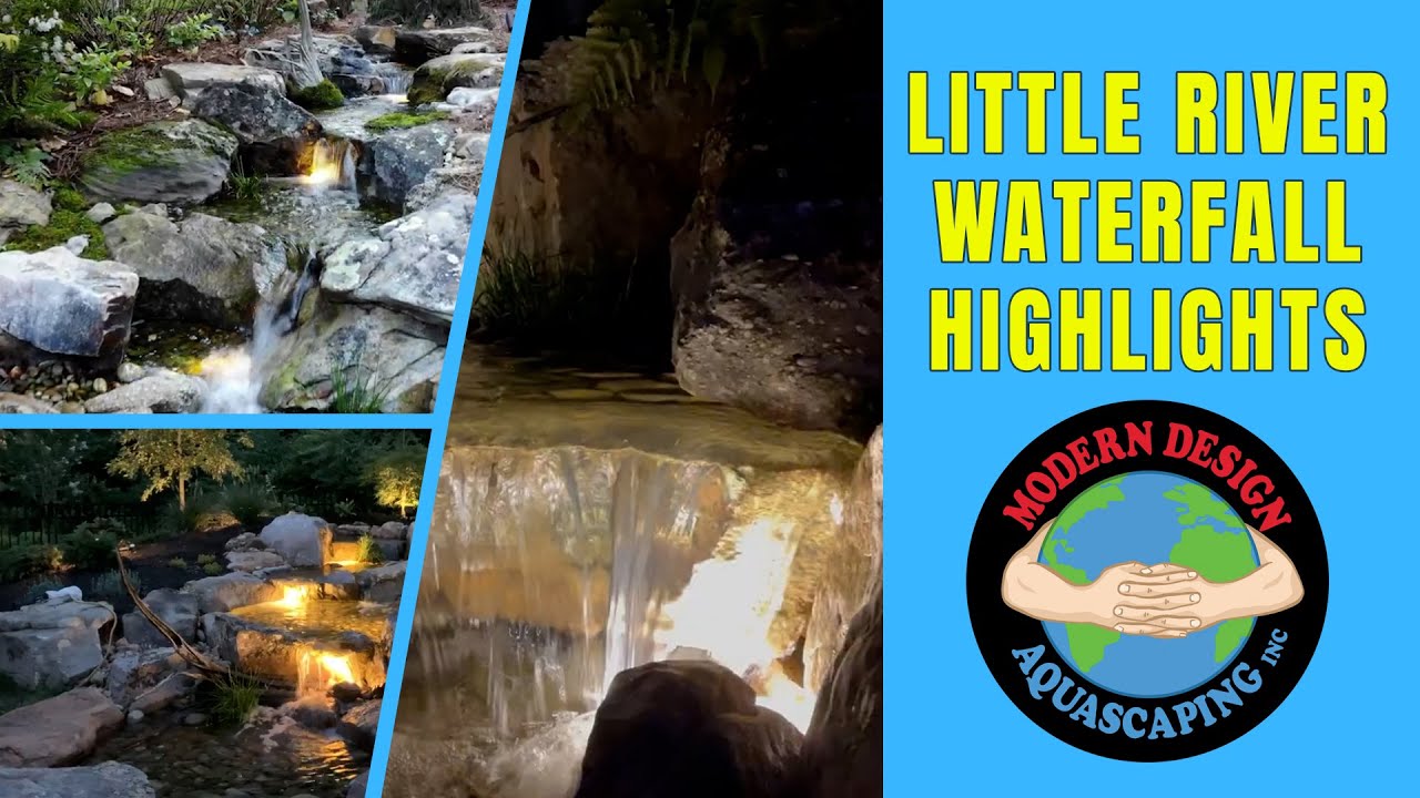Natural Stone Waterfall Ideas | Backyard Stream Design!