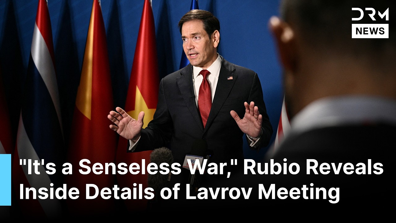 BREAKING: Rubio Reaffirms US Support for Ukraine After Talks With Russia's Lavrov in Manila | AC1B