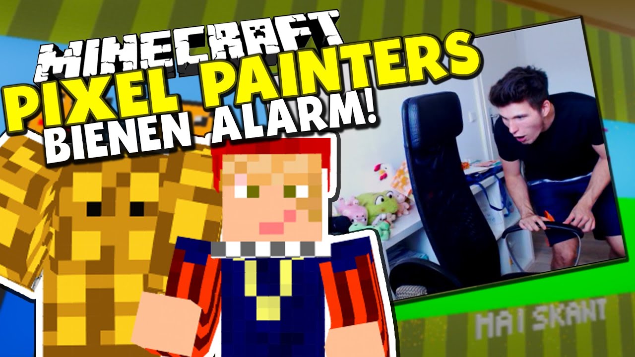 BIENEN ALARM! ✪ PIXEL PAINTERS mit Stegi & Smurf