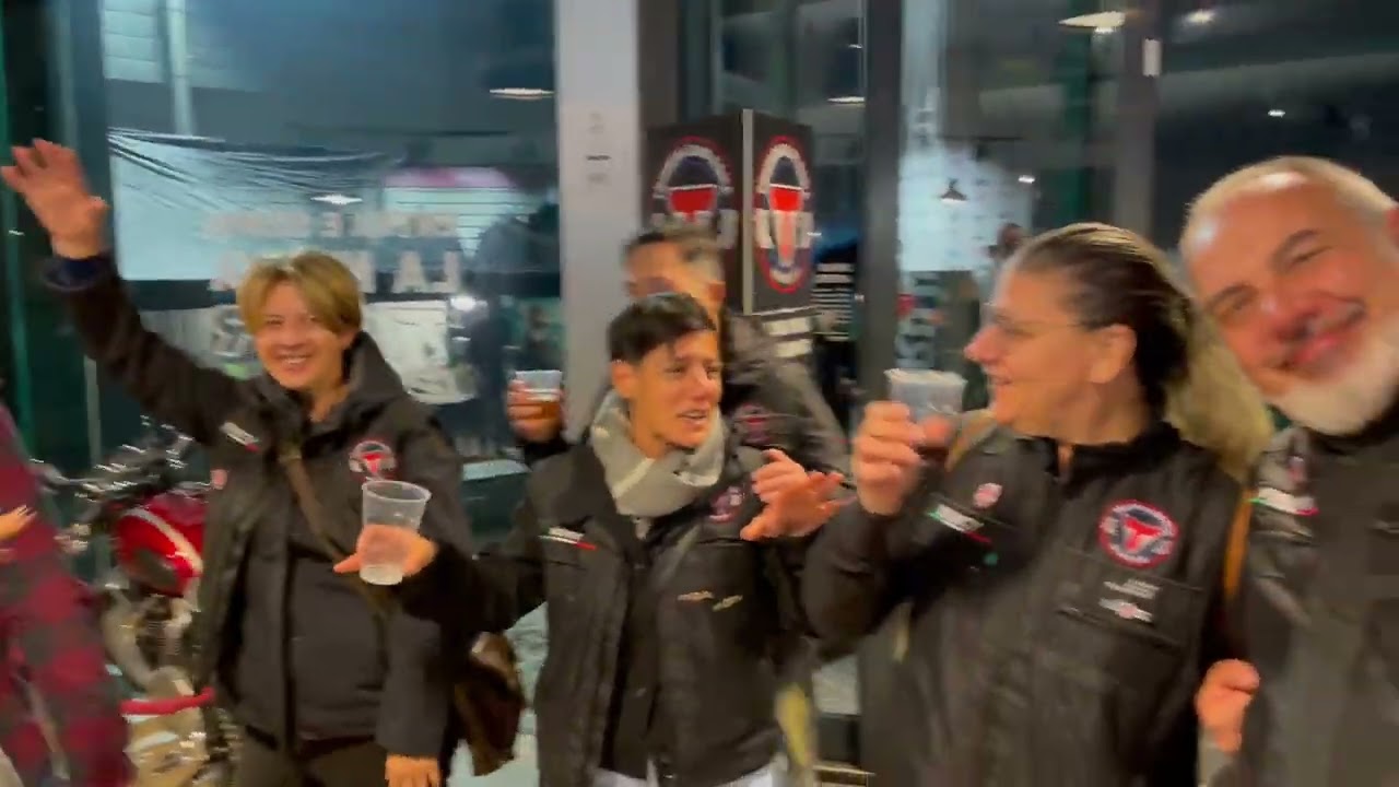 Serata TCR 16. 11.2024. Presentazione dei nuovi modelli Tiger 800 e Speed Twin 1200 .