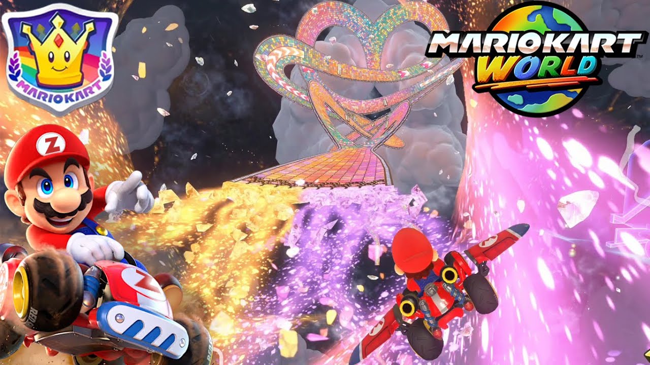 Desbloqueamos la SENDA ARCOÍRIS en Mario Kart WORLD | Switch 2 - ZetaSSJ